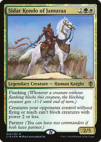 Sidar Kondo of Jamuraa - Commander 2016 - Promo Foil