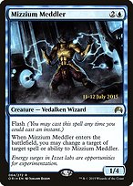 Mizzium Meddler - Magic Origins Promos - Promo Foil