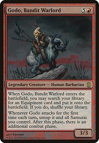 Godo, Bandit Warlord - Commander's Arsenal Oversized - Promo Foil