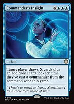 Commander's Insight - Secrets of Strixhaven Commander