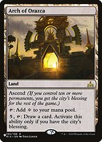 Arch of Orazca - The List