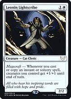 Leonin Lightscribe - Strixhaven: School of Mages Promos - Promo Foil