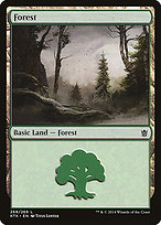 Forest - Khans of Tarkir