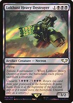 Lokhust Heavy Destroyer - Warhammer 40,000 Commander - Surge Foil