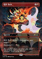 Rift Bolt - Secret Lair Drop - Borderless