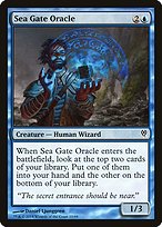 Sea Gate Oracle - Duel Decks: Jace vs. Vraska