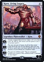 Karn, Living Legacy - Dominaria United Promos - Promo Foil