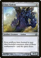 Glass Golem - Ravnica: City of Guilds