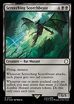 Screeching Scorchbeast - Fallout - Surge Foil