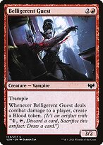 Belligerent Guest - Innistrad: Crimson Vow