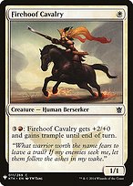 Firehoof Cavalry - The List