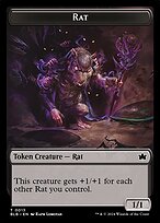 Rat - Bloomburrow Tokens