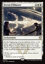 Forum Filibuster - Secrets of Strixhaven Commander