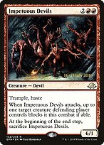 Impetuous Devils - Eldritch Moon Promos - Promo Foil