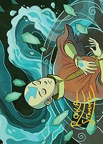 Aang, at the Crossroads - Avatar: the Last Airbender Art Cards - Borderless
