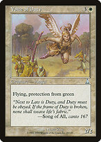 Voice of Duty - Urza's Destiny