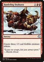 Hordeling Outburst - Duel Decks: Merfolk vs. Goblins