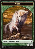 Wolf - Commander Anthology Tokens