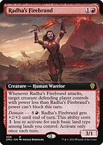 Radha's Firebrand - Dominaria United