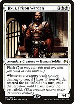 Hixus, Prison Warden - Magic Origins Promos - Promo Foil