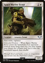 Space Marine Scout - Warhammer 40,000 Commander