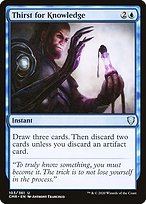 Thirst for Knowledge - Commander Legends