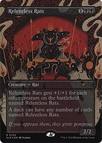 Relentless Rats - Secret Lair Drop - Promo Foil