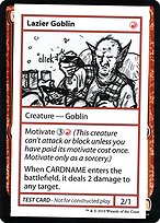 Lazier Goblin - Mystery Booster Playtest Cards 2021