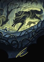 Unnatural Growth - Wilds of Eldraine Art Series - Borderless