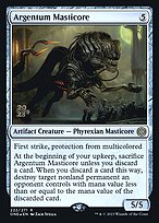 Argentum Masticore - Phyrexia: All Will Be One Promos - Promo Foil