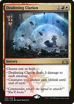 Deafening Clarion - Guilds of Ravnica