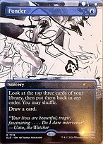 Ponder - Secret Lair Drop - Borderless