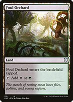 Foul Orchard - Kaldheim Commander