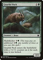 Gnarlid Pack - The List