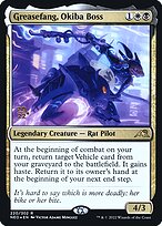 Greasefang, Okiba Boss - Kamigawa: Neon Dynasty Promos