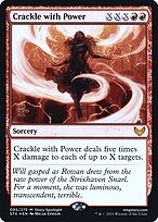 Crackle with Power - Strixhaven: School of Mages Promos - Promo Foil