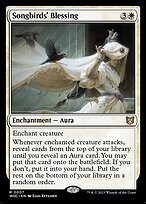 Songbirds' Blessing - Wilds of Eldraine Commander