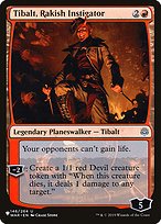 Tibalt, Rakish Instigator - The List