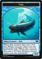 Fish - Commander 2014 Tokens