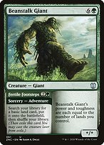 Beanstalk Giant // Fertile Footsteps - Zendikar Rising Commander