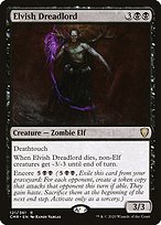 Elvish Dreadlord - Commander Legends