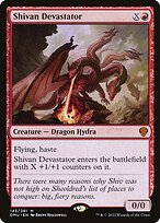 Shivan Devastator - Dominaria United