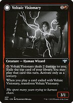 Voltaic Visionary // Volt-Charged Berserker - Innistrad: Double Feature