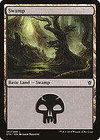 Swamp - Khans of Tarkir