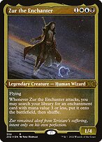 Zur the Enchanter - Double Masters 2022 - Etched Foil