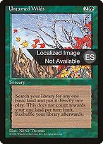 Untamed Wilds - Fourth Edition Foreign Black Border