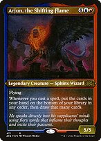 Arjun, the Shifting Flame - Double Masters 2022 - Etched Foil