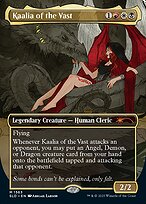 Foil】《巨大なるカーリア/Kaalia of the Vast》[CMA] 金R