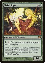 Elvish Piper - Ninth Edition - Promo Foil