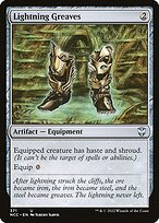 Lightning Greaves - New Capenna Commander